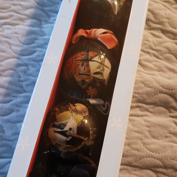 NWT! Disney's The Nightmare Before Christmas Ornament Set (Set Of 7) - Picture 3 of 11